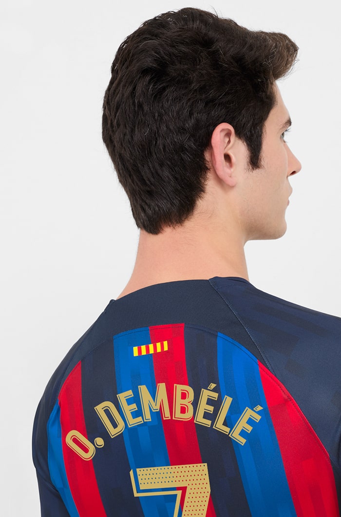 MAILLOT FC BARCELONE DOMICILE 2022-23 DEMBELE