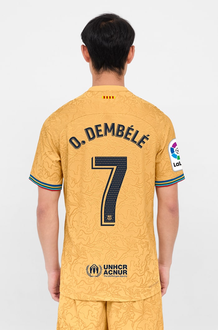 MAILLOT FC BARCELONE EXTERIEUR 2022-23 DEMBELE