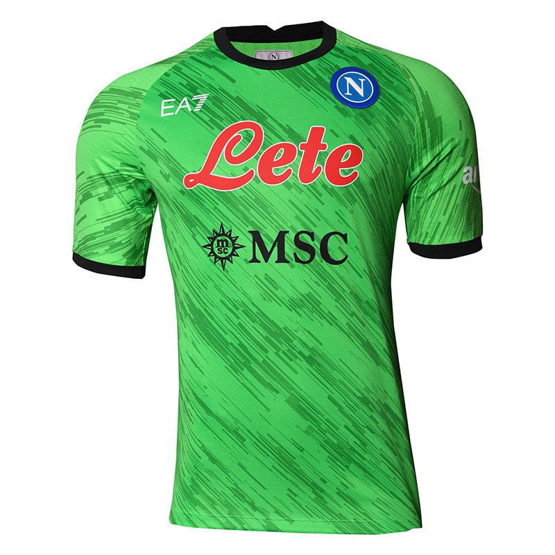 MAILLOT GARDIEN NAPLES EA7 GREEN 2022 2023