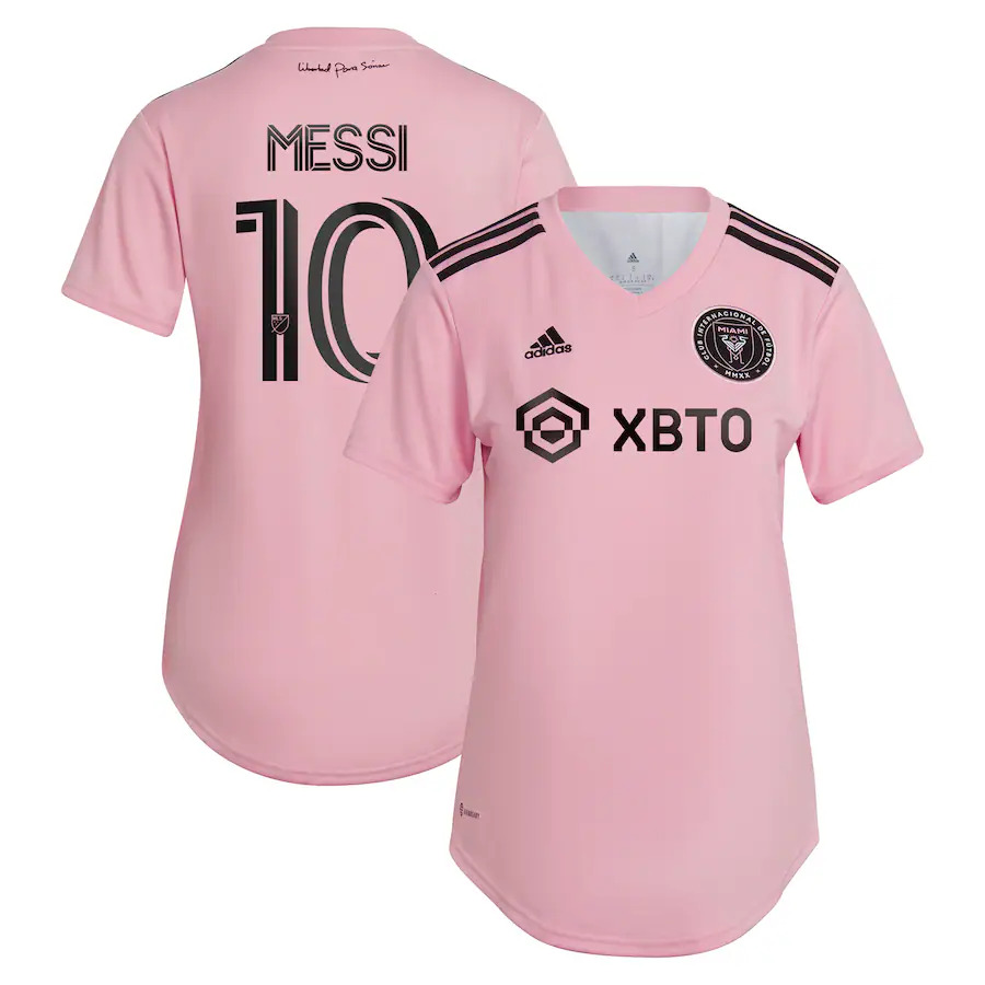 Maillot Inter Miami Domicile Messi 2022 2023 Femme
