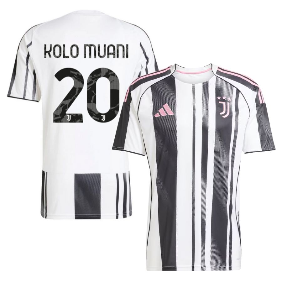 Maillot Juventus Domicile 2025 2026 Kolo Muani