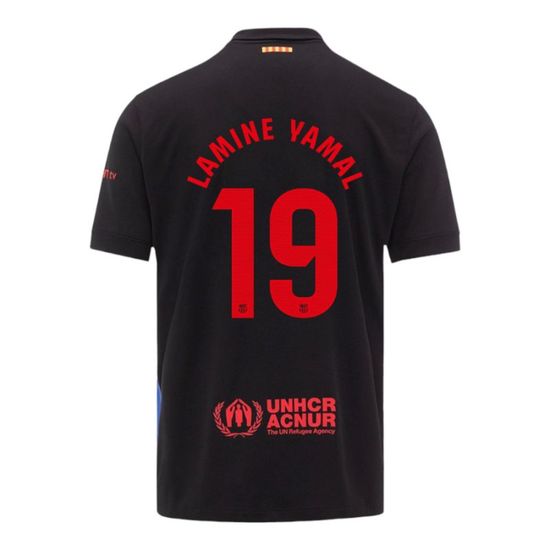 Maillot Kit Enfant Barca 2024 2025 Exterieur Lamine Yamal