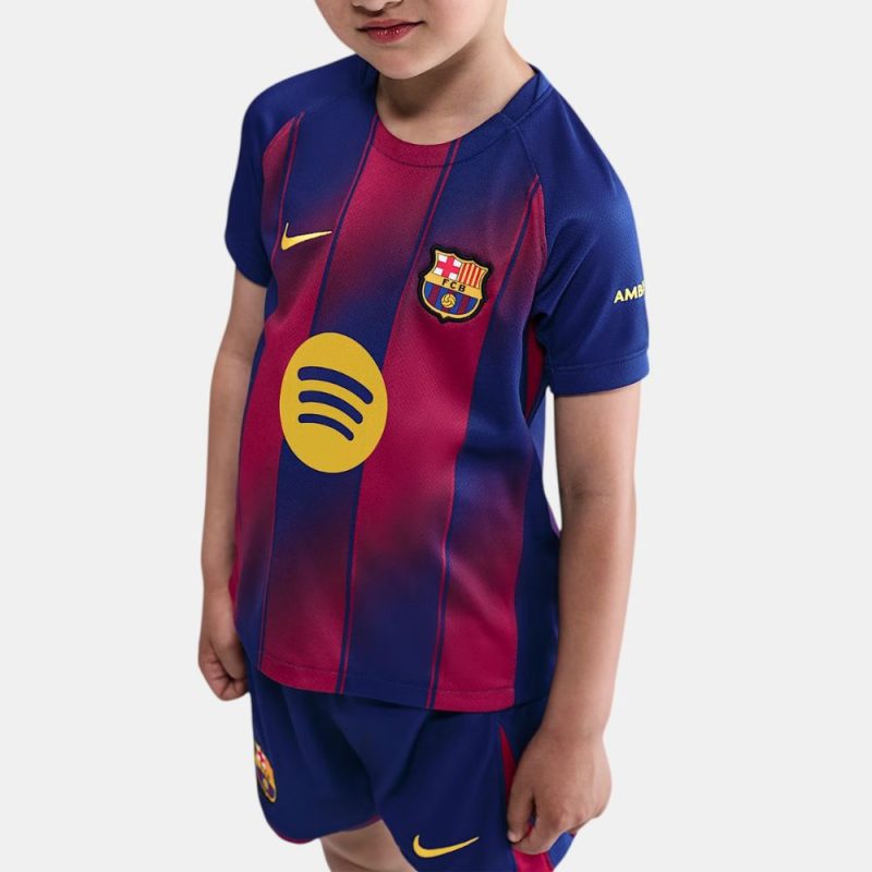 Maillot Kit Enfant Barca 2025 2026 Domicile