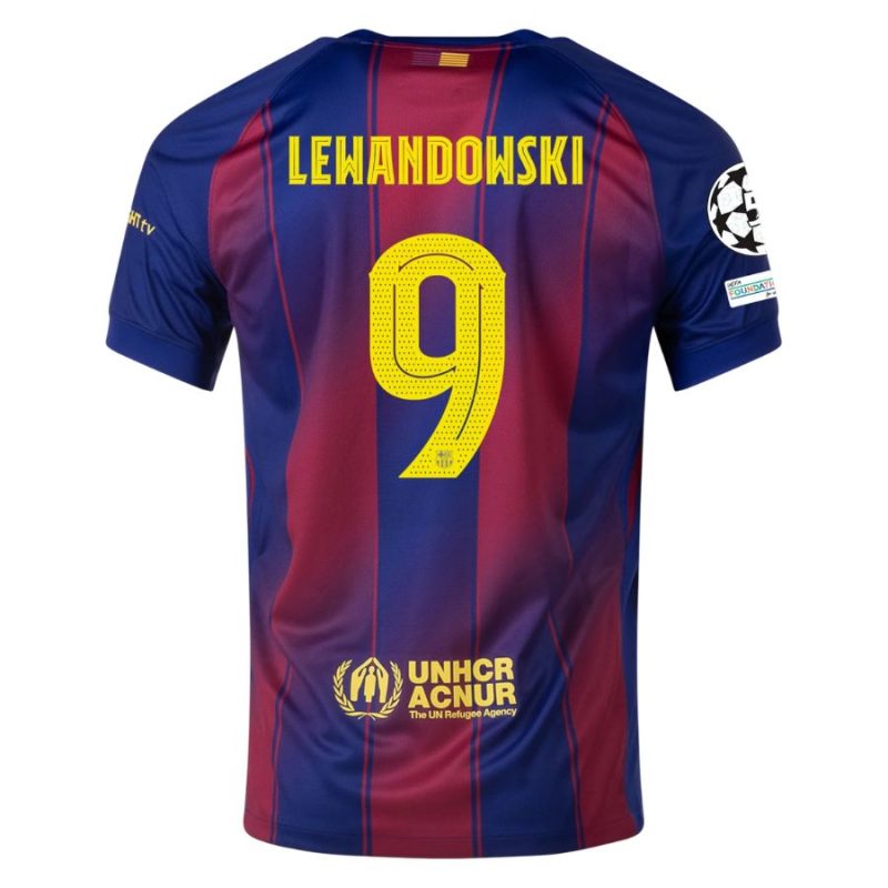 Maillot Kit Enfant Barca Domicile 2025 2026 Lewandowski UCL