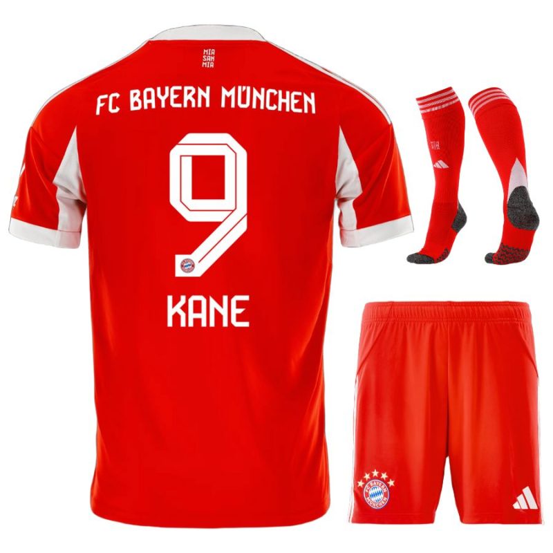 Maillot Kit Enfant Bayern Munich Domicile 2025 2026 Kane Maillot Kit Enfant Bayern Munich Domicile 2025 2026 Kane