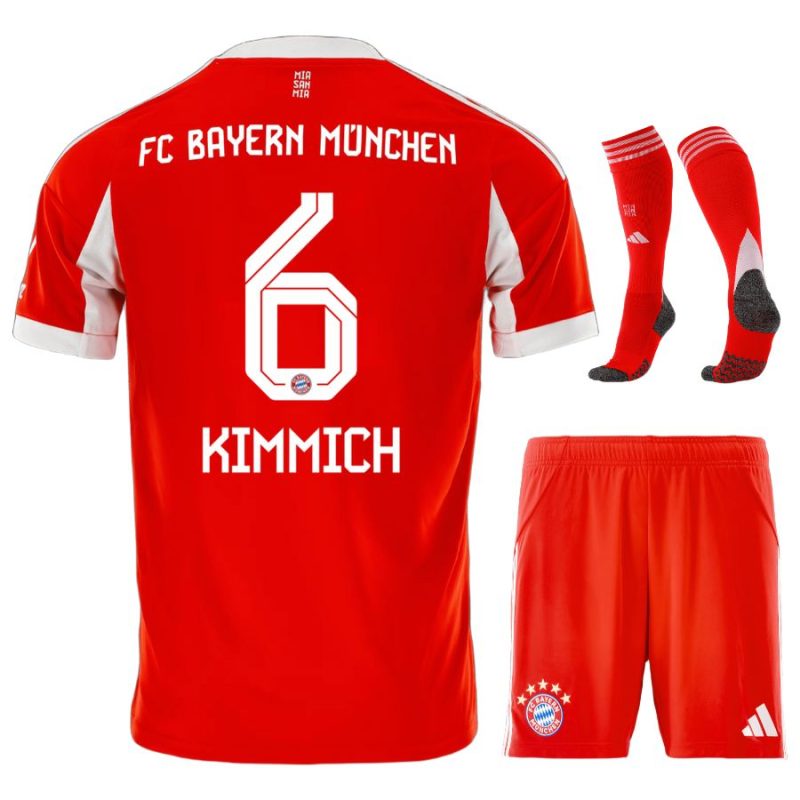 Maillot Kit Enfant Bayern Munich Domicile 2025 2026 Kimmich Maillot Kit Enfant Bayern Munich Domicile 2025 2026 Kimmich