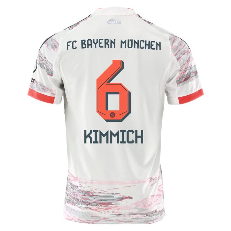 Maillot Kit Enfant Bayern Munich Exterieur 2025 2026 Kimmich Maillot Kit Enfant Bayern Munich Exterieur 2025 2026 Kimmich