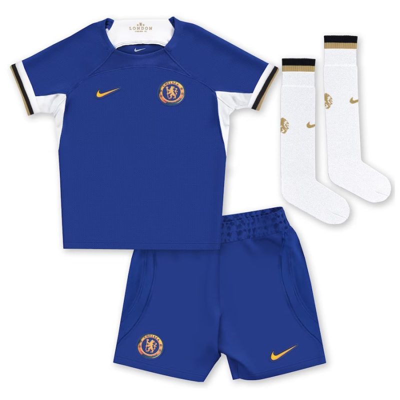 Maillot Kit Enfant Chelsea Domicile 2023 2024 T.Silva