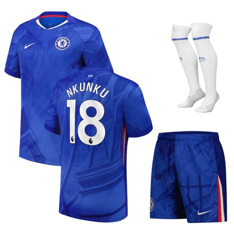 Maillot Kit Enfant Chelsea Domicile 2025 2026 Nkunku