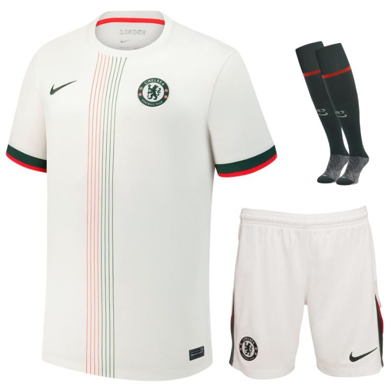Maillot Kit Enfant Chelsea Exterieur 2025 2026