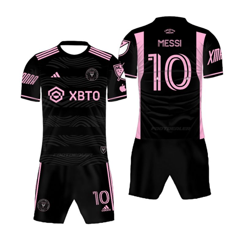 Maillot Kit Enfant Inter Miami Messi 2022 2023 Exterieur