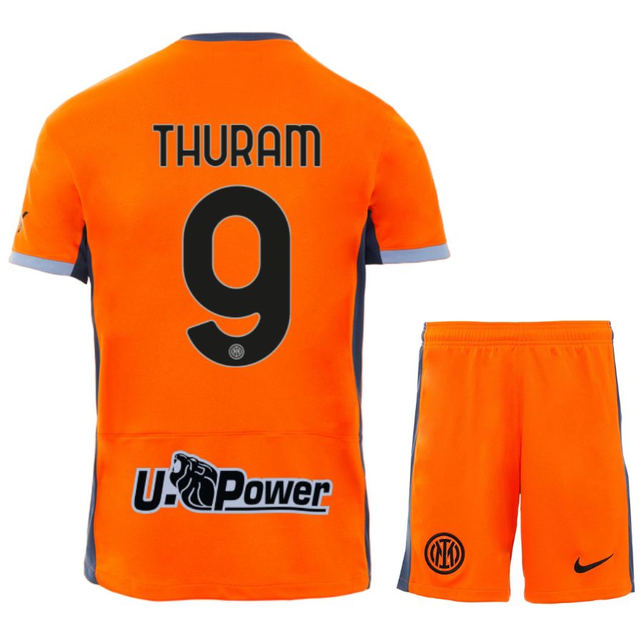Maillot Kit Enfant Inter Milan 2023 2024 Third Thuram Maillot Kit Enfant Inter Milan 2023 2024 Third Thuram