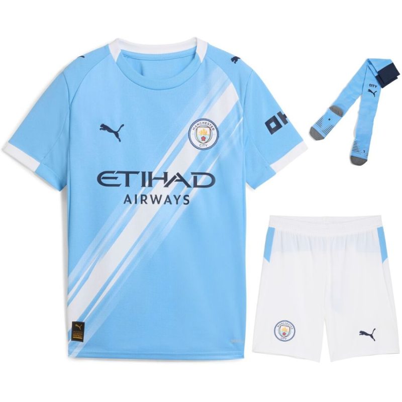 Maillot Kit Enfant Manchester City Domicile 2025 2026