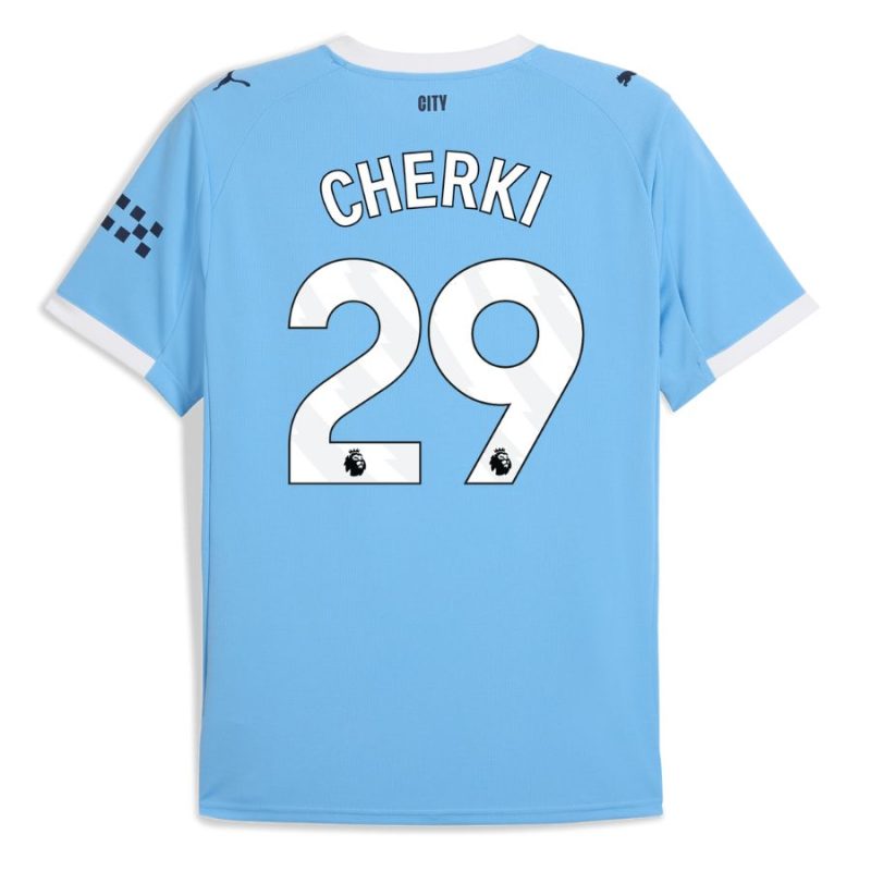 Maillot Kit Enfant Manchester City Domicile 2025 2026 Cherki
