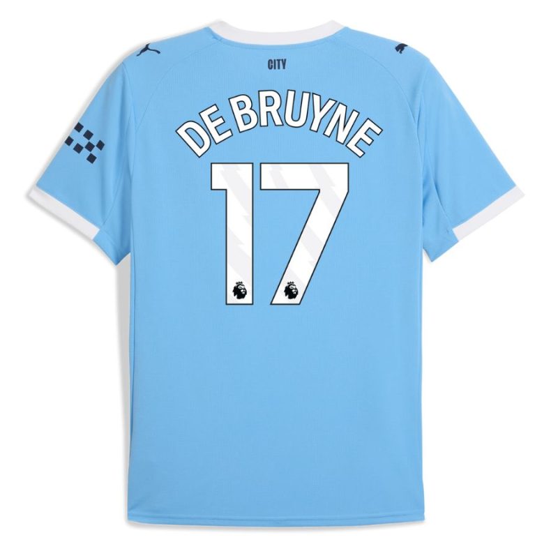Maillot Kit Enfant Manchester City Domicile 2025 2026 De Bruyne