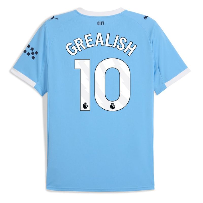 Maillot Kit Enfant Manchester City Domicile 2025 2026 Grealish