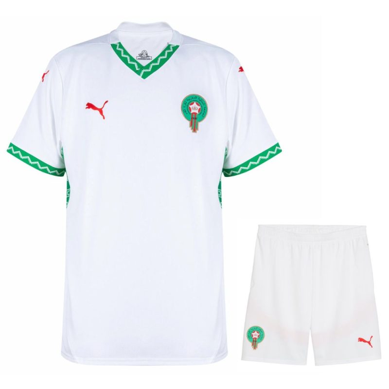 Maillot Kit Enfant Maroc Exterieur 2025 2026