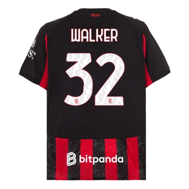 Maillot Kit Enfant Milan AC Domicile 2025 2026 Walker
