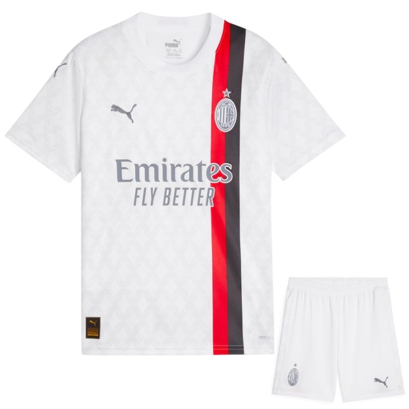 Maillot Kit Enfant Milan AC Exterieur 2023 2024