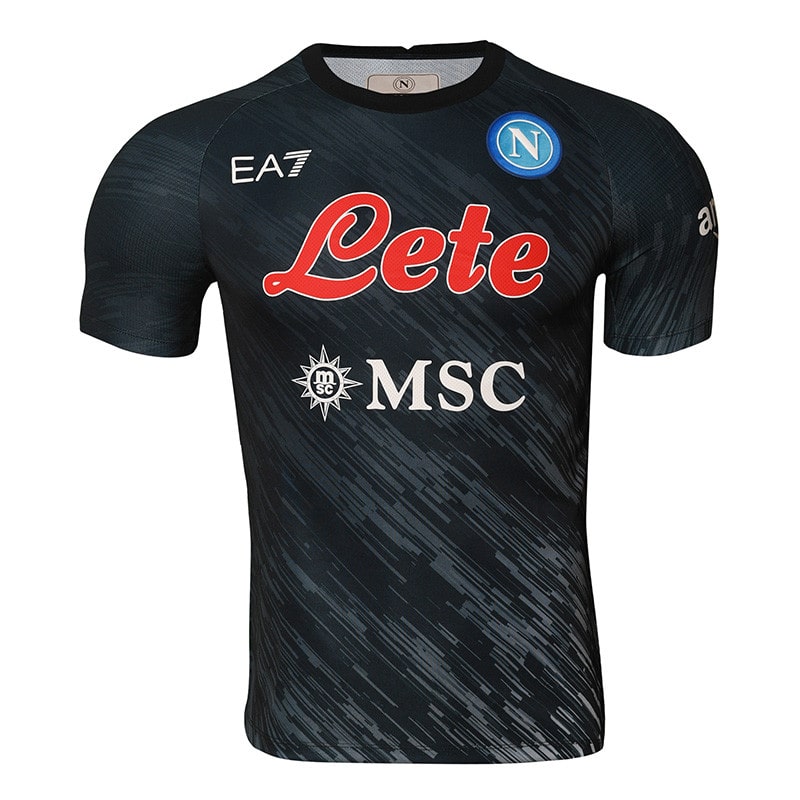 MAILLOT KIT ENFANT NAPLES EA7 THIRD 2022 2023