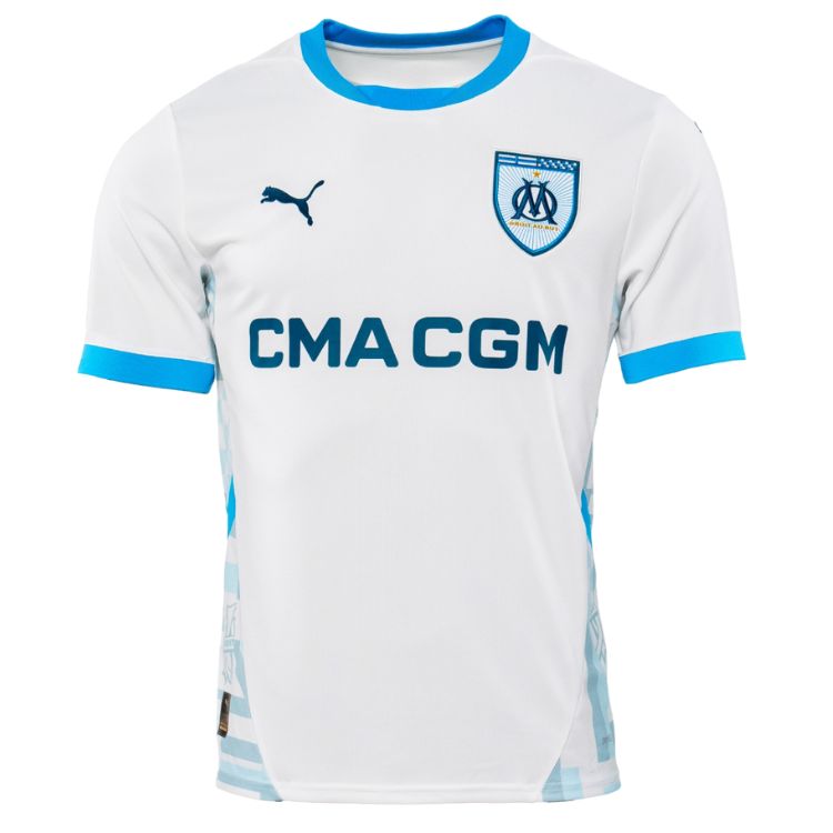Maillot Kit Enfant OM Domicile 2024 2025 Grennwood