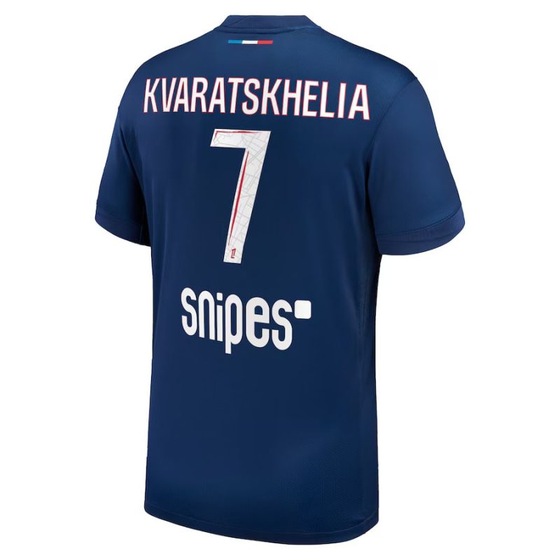 Maillot Kit Enfant PSG Domicile 2024 2025 Kvaratskhelia 1 Etoile