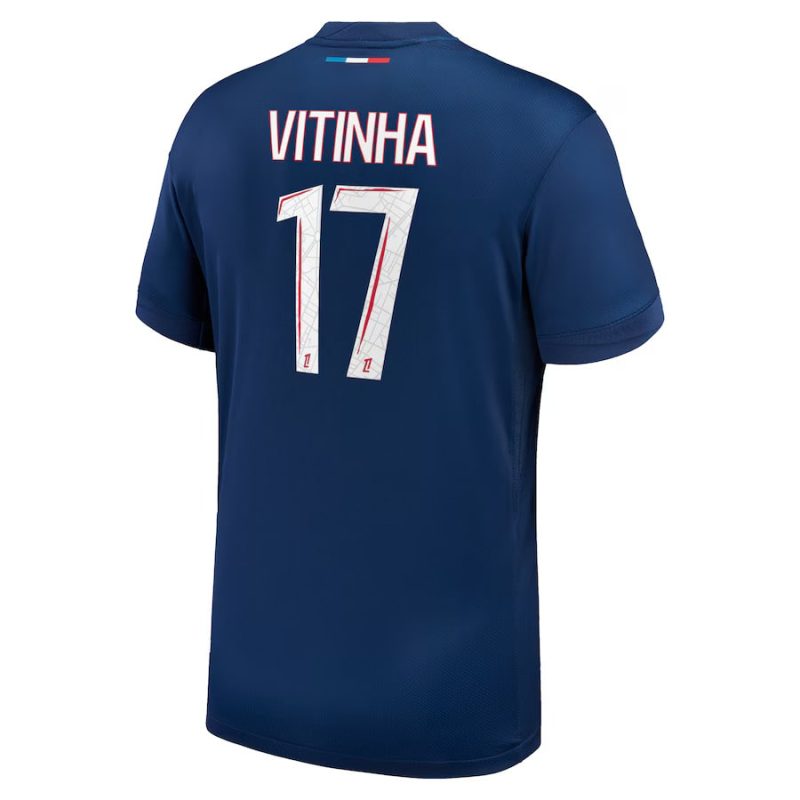 Maillot Kit Enfant PSG Domicile 2024 2025 Vitinha 1 Etoile