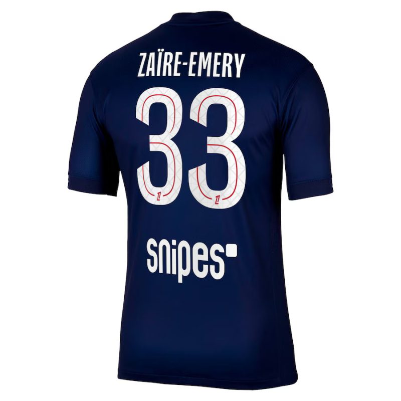 Maillot Kit Enfant PSG Domicile 2025 2026 Zaire Emery