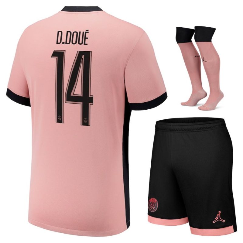 Maillot Kit Enfant PSG Third 2024 2025 Désiré Doué