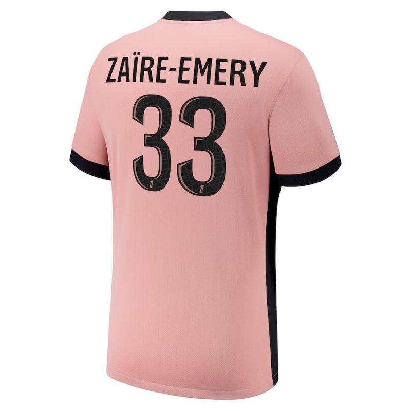 Maillot Kit Enfant PSG Third 2024 2025 Zaire Emery