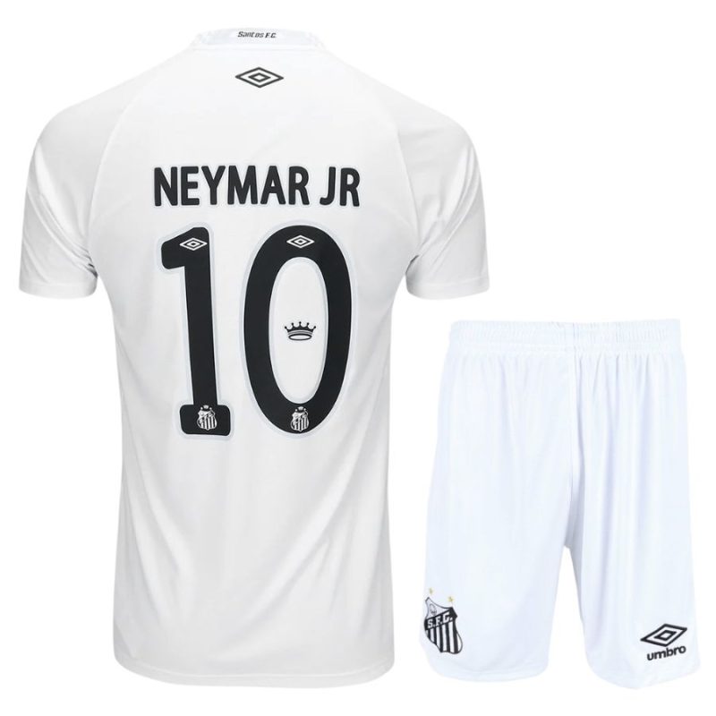 Maillot Kit Enfant Santos Domicile 2025 2026 Neymar JR