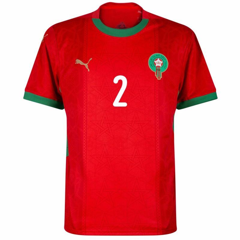 Maillot Maroc Domicile 2025 2026 Hakimi