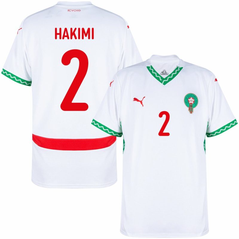 Maillot Maroc Exterieur 2025 2026 Hakimi