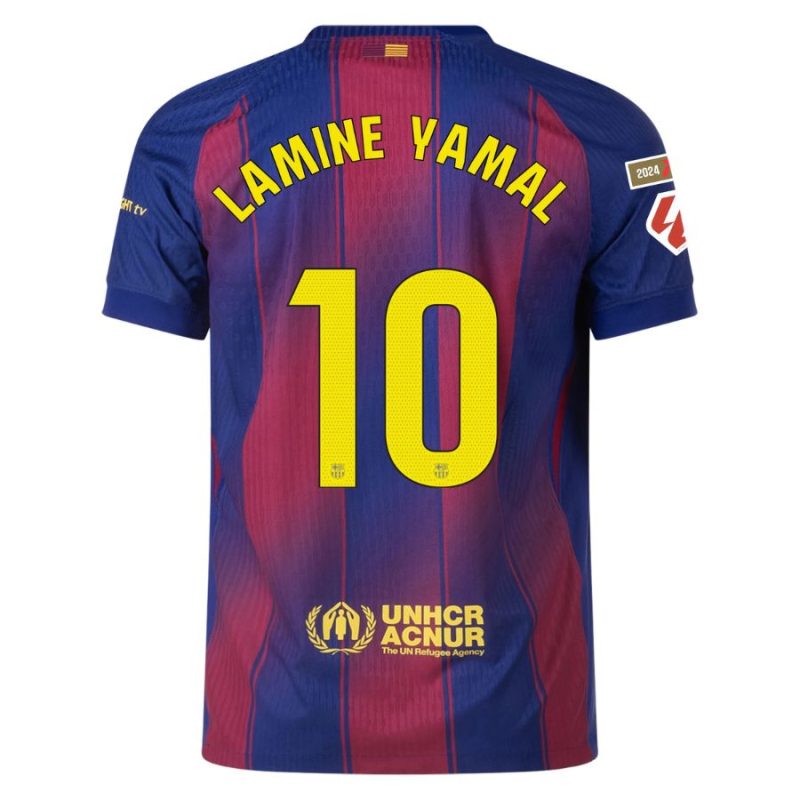 Maillot Match Barca Domicile 2025 2026 Lamine Yamal La Liga