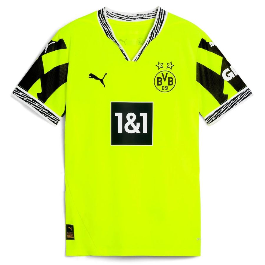 Maillot Match BVB Dortmund Domicile 2024 2025 Neon