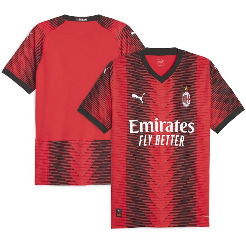 Maillot Match MILAN AC Domicile 2023 2024 Maillot Match MILAN AC Domicile 2023 2024