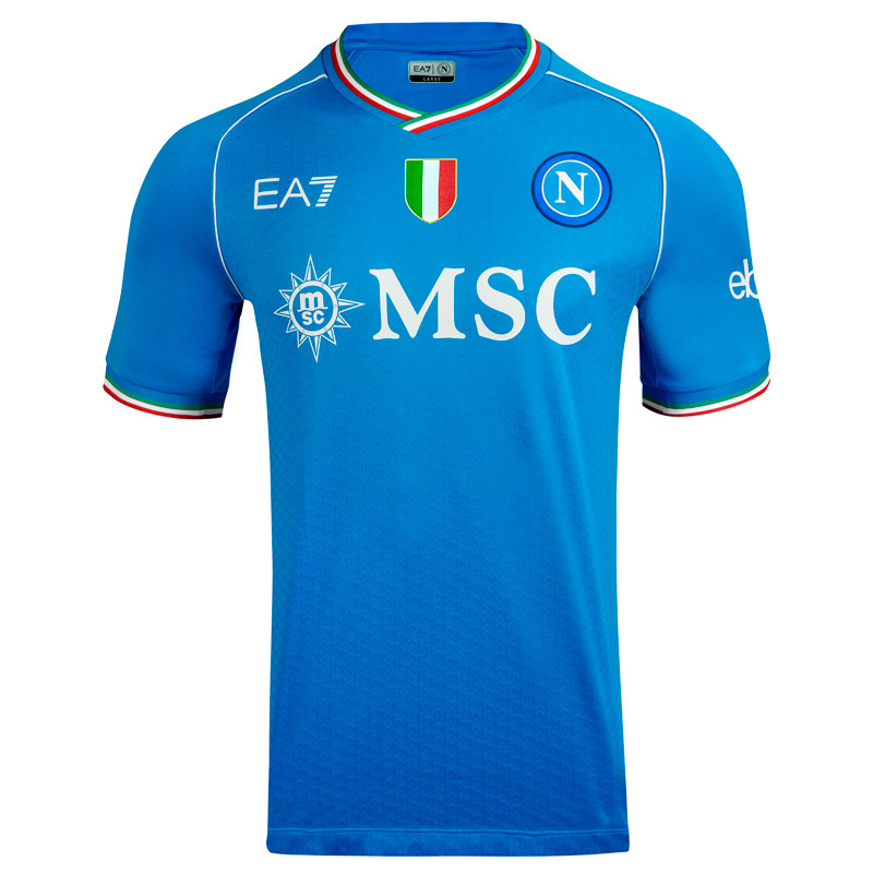 MAILLOT MATCH NAPLES DOMICILE 2023 2024 MAILLOT MATCH NAPLES DOMICILE 2023 2024