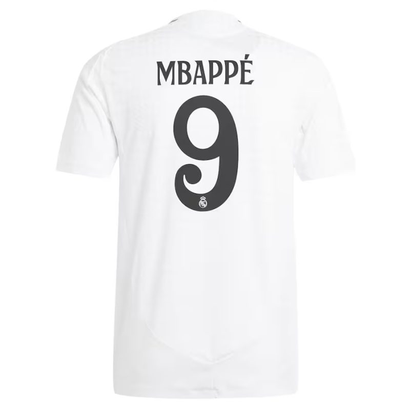 Maillot Match Real Madrid Domicile 2024 2025 Mbappe