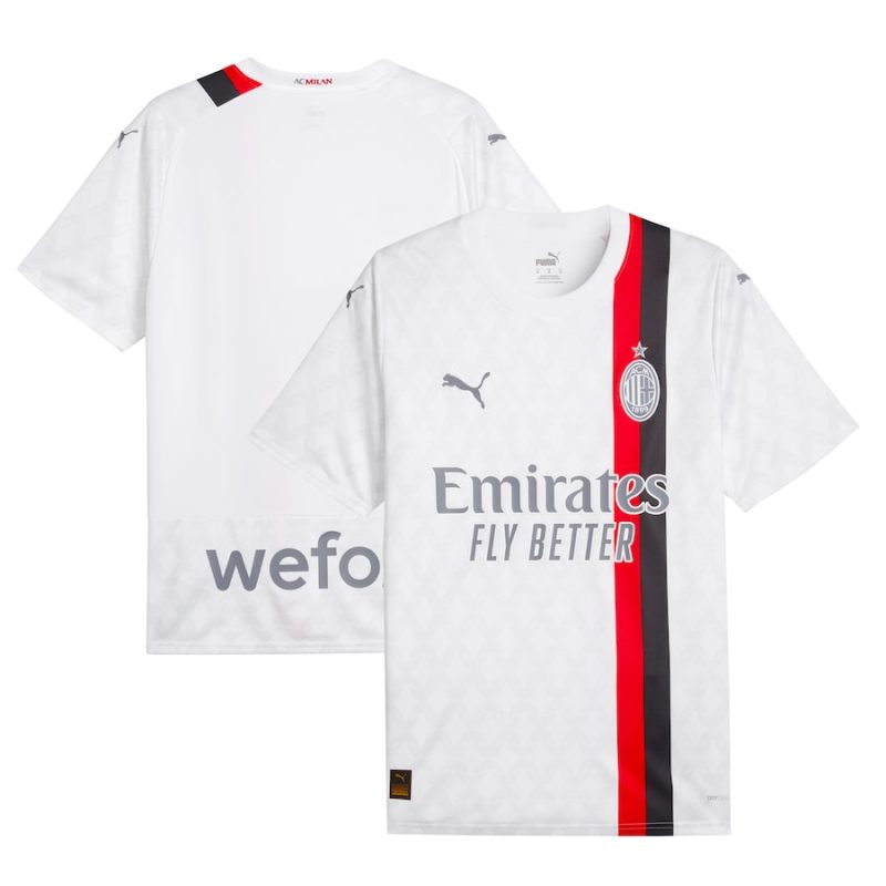 Maillot Milan AC 2023 2024 Extérieur Maillot Milan AC 2023 2024 Extérieur