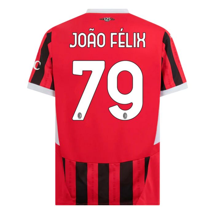 Maillot Milan AC Domicile 2024 2025 Joao Félix