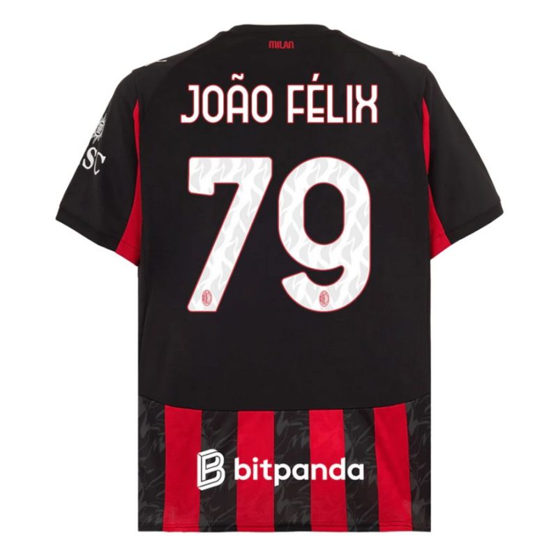 Maillot Milan AC Domicile 2025 2026 Joao Félix