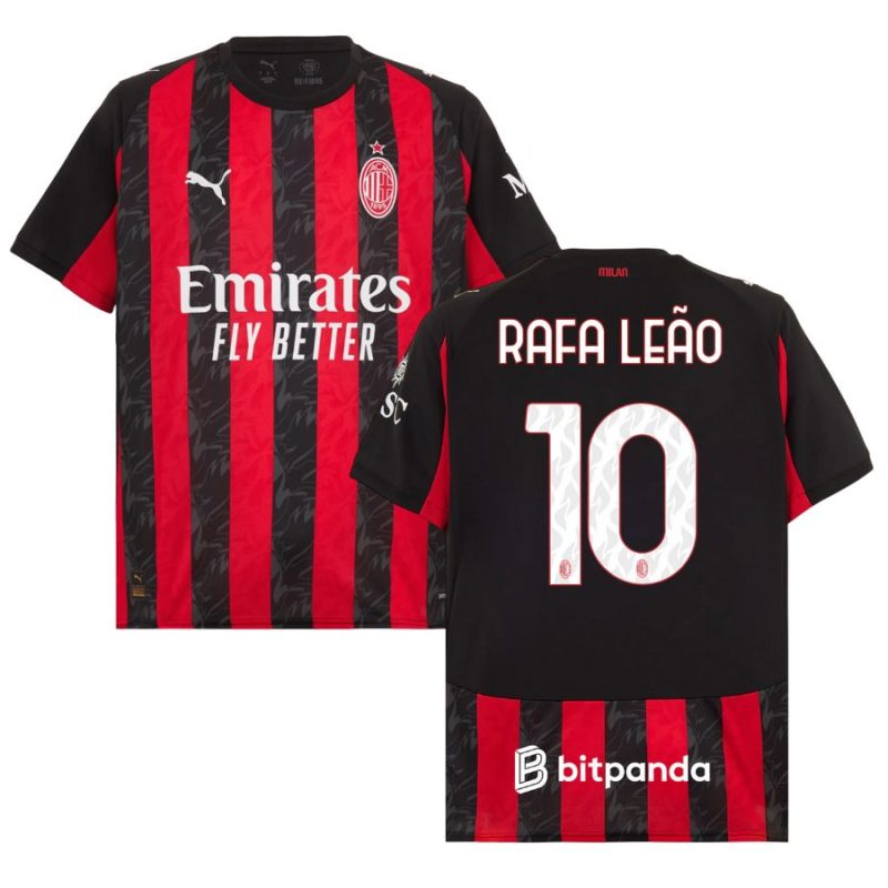 Maillot Milan AC Domicile 2025 2026 Rafael Leao