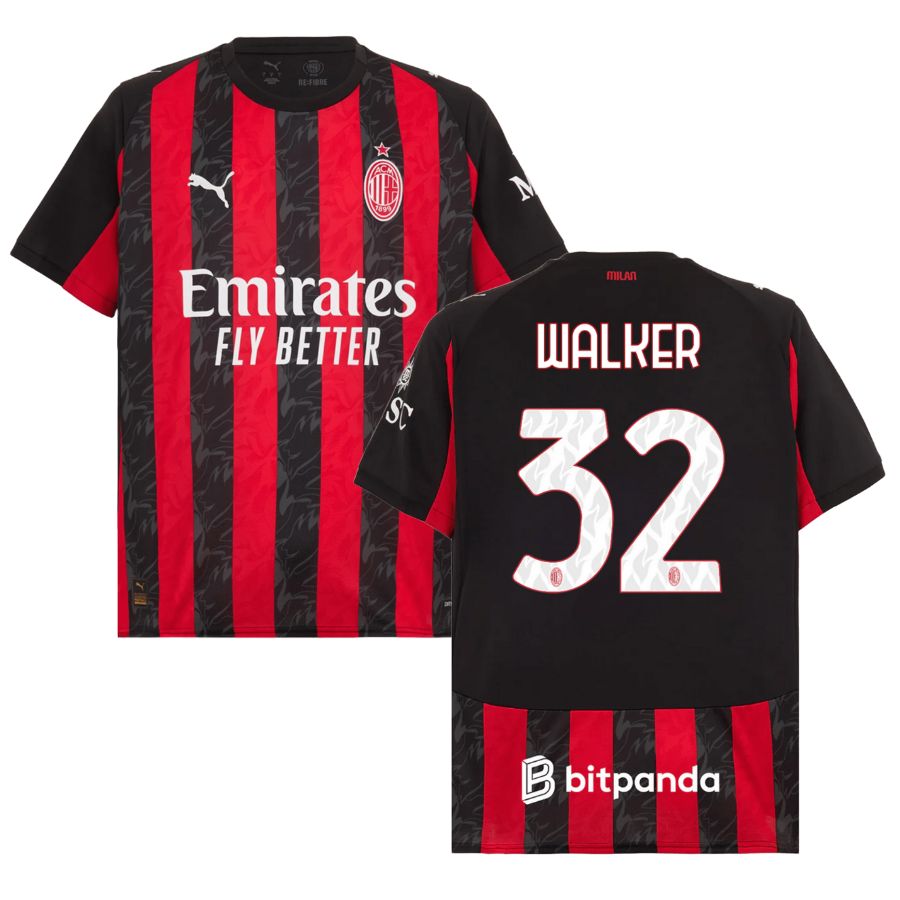 Maillot Milan AC Domicile 2025 2026 Walker