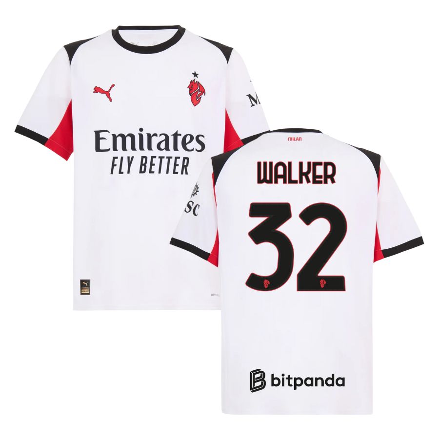 Maillot Milan AC Exterieur 2025 2026 Walker