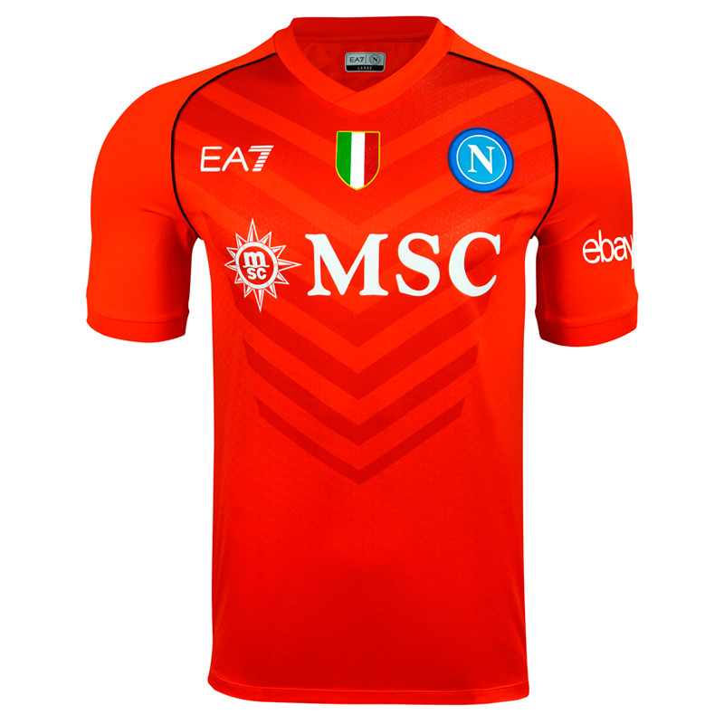 MAILLOT NAPLES 2023 2024 GARDIEN ORANGE