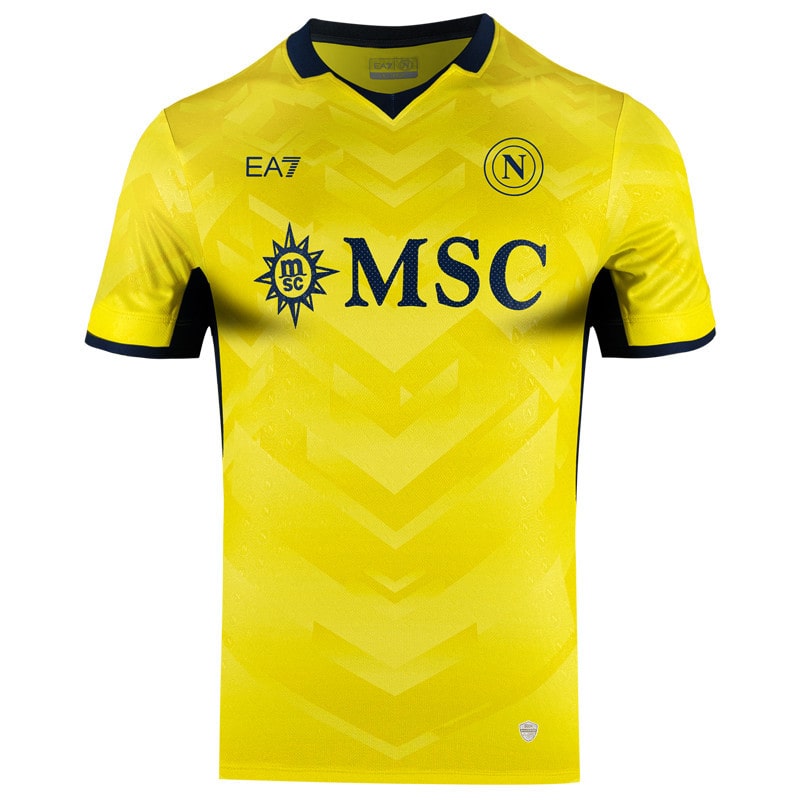 Maillot Naples 2024 2025 Gardien Jaune Maillot Naples 2024 2025 Gardien Jaune