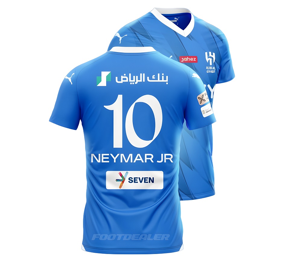 MAILLOT NEYMAR JR AL HILAL DOMICILE 2023 2024 ENFANT