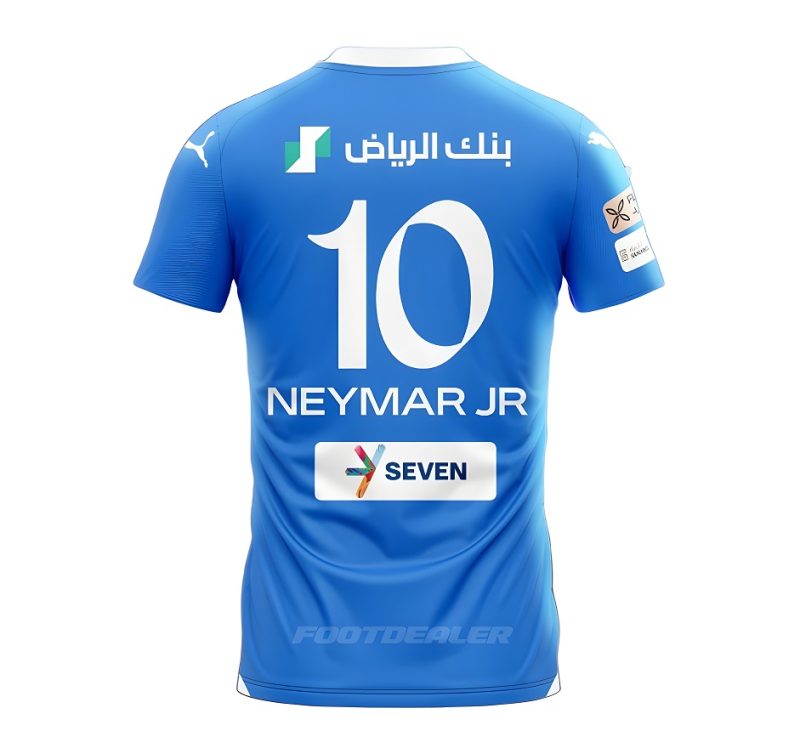 MAILLOT NEYMAR JR AL HILAL DOMICILE 2023 2024 ENFANT