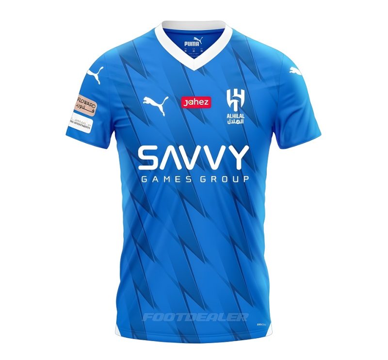 MAILLOT NEYMAR JR AL HILAL DOMICILE 2023 2024 ENFANT