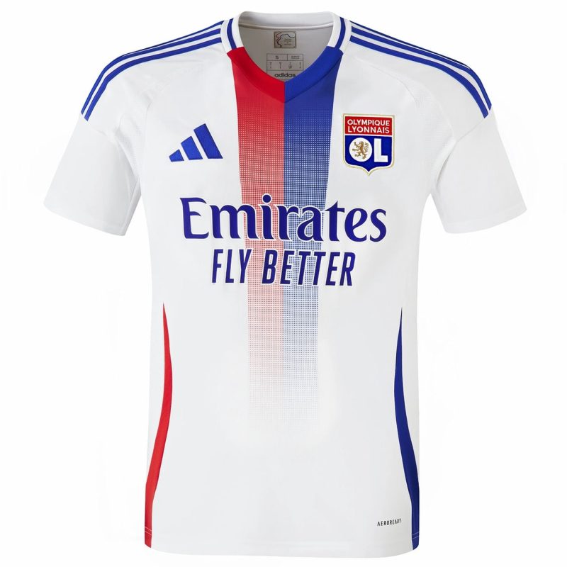 Maillot OL Domicile 2024 2025 Match Maillot OL Domicile 2024 2025 Match